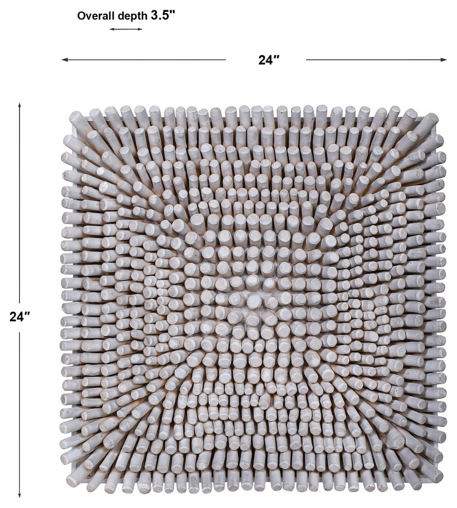 Uttermost Portside Wood Wall Panel