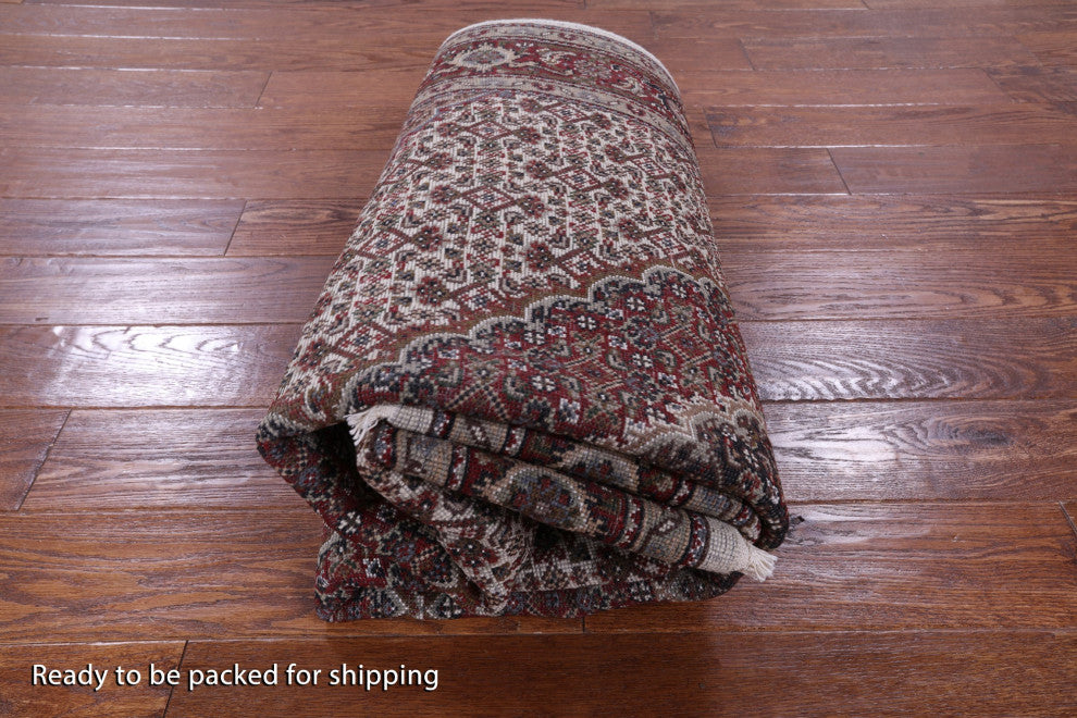Wool & Silk Hand-Knotted Persian Tabriz Rug 4' 10" X 7' 0" - Q13018