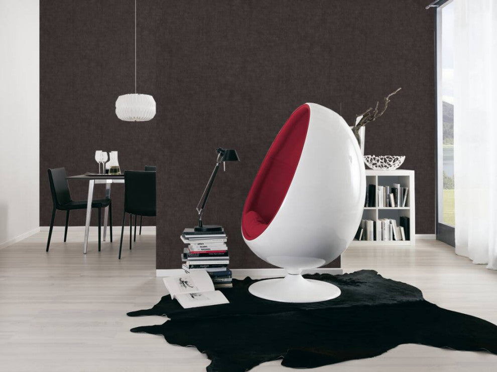 Plain Textured Wallpaper Featuring Painted Wall, 374235