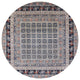 Ahgly Company Indoor Round Mid-Century Modern Area Rugs, 7' Round
