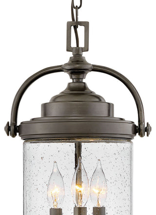 Hinkley Willoughby Medium Hanging Lantern, Oil Rubbed Bronze