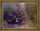 John Joseph Enneking Brook in Spring Framed Premium Canvas Print, 18"x24"
