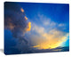 Dramatic Sunset Sky with Thunderstorm, Beach Photo Canvas Print, 40"x30"