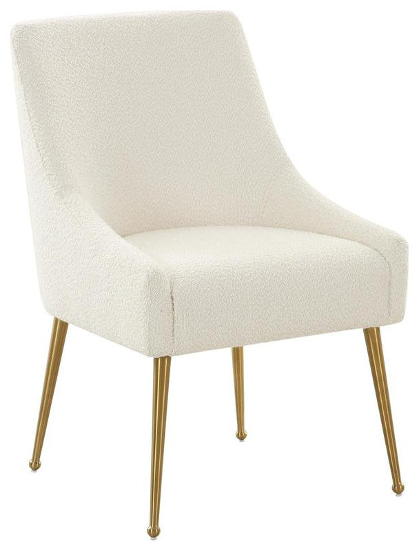 Beatrix Cream Boucle Side Chair