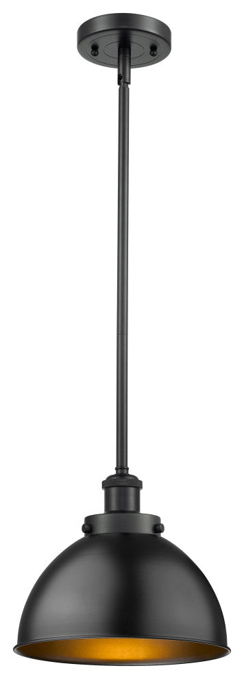Ballston Urban Pendant, Matte Black, LED