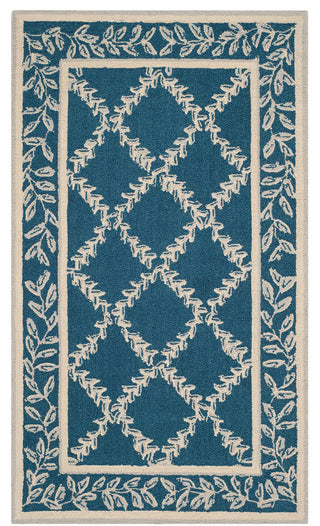 Safavieh Chelsea Hk230N Rug, Navy/Creme, 3'9"x5'9"