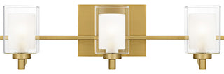 Quoizel KLT8603LED Kolt 3 Light 21"W LED Bathroom Vanity Light - Brushed Gold