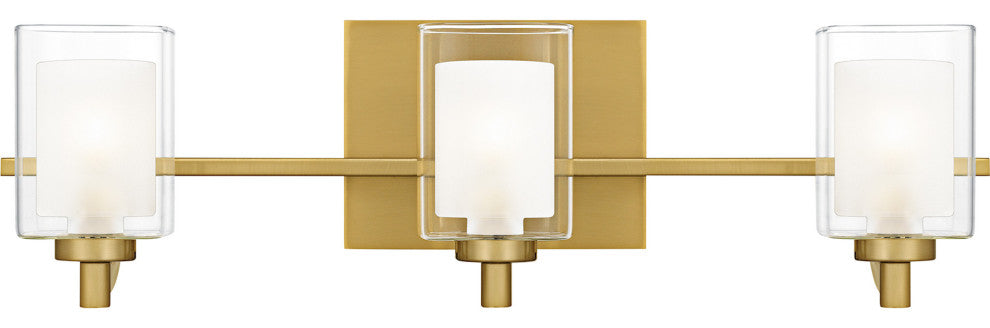 Quoizel KLT8603LED Kolt 3 Light 21"W LED Bathroom Vanity Light - Brushed Gold