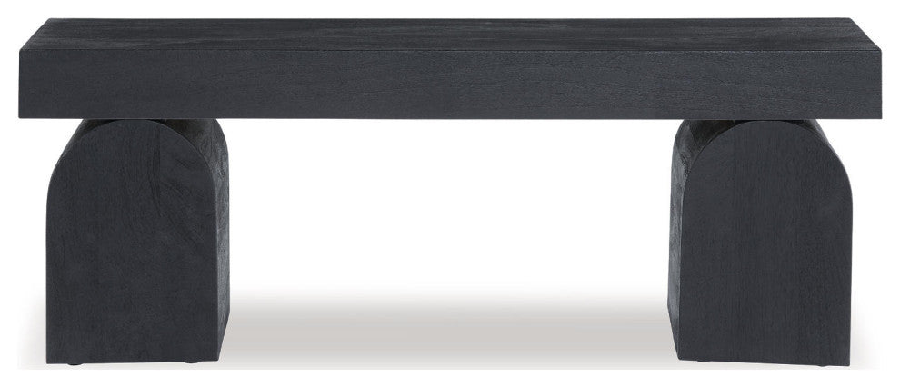 Holgrove Black Accent Bench