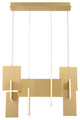 Modern Chandelier, Black