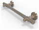 16" Grab Bar Smooth, Antique Pewter