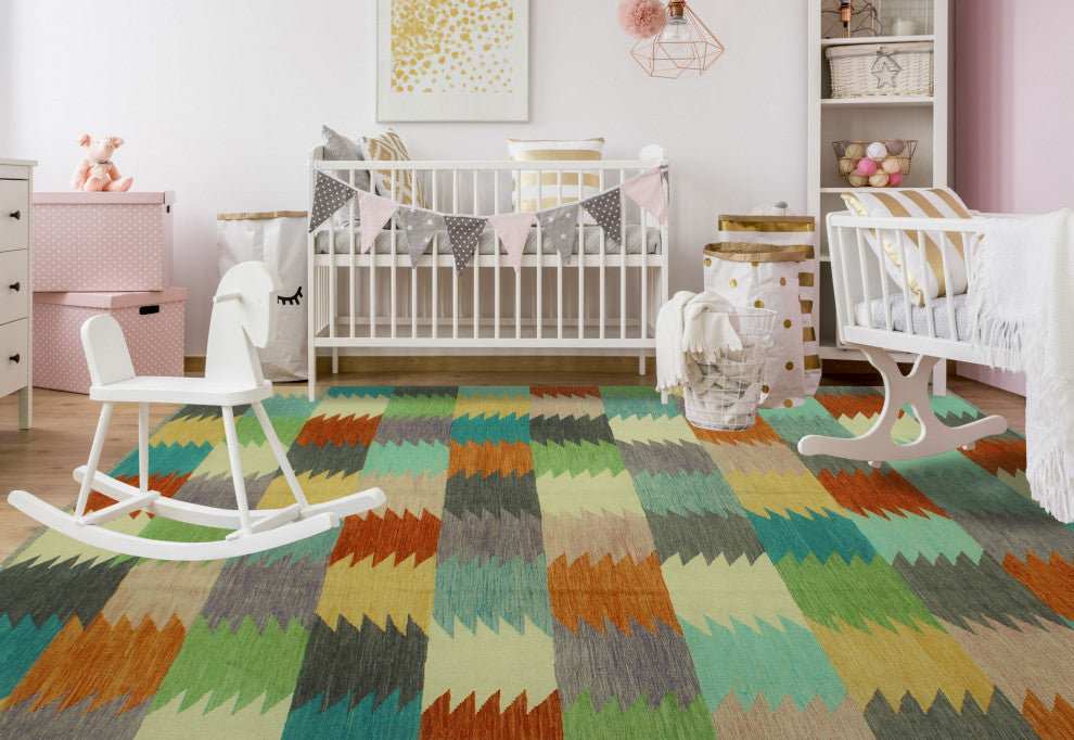 Winchester Kilim Amairani Ivory/Gray Rug, 8'3x9'11