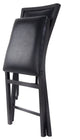 Classic Design Set of 2 Metal Folding Chair Dining Chairs