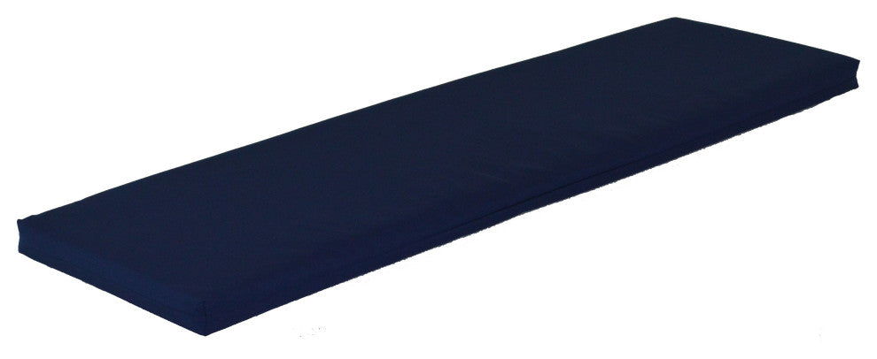 Bench Cushion, Navy Blue, 4 Foot
