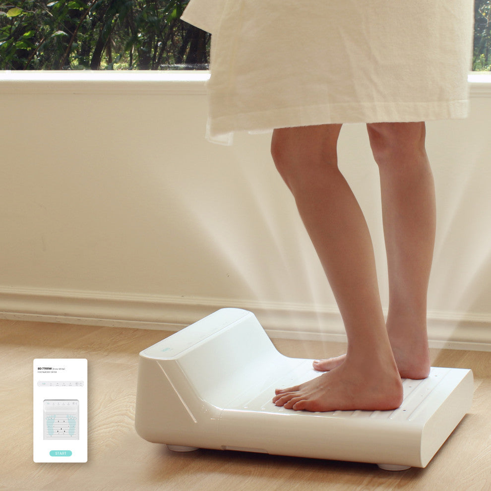 Full Body and Foot Dryer, White