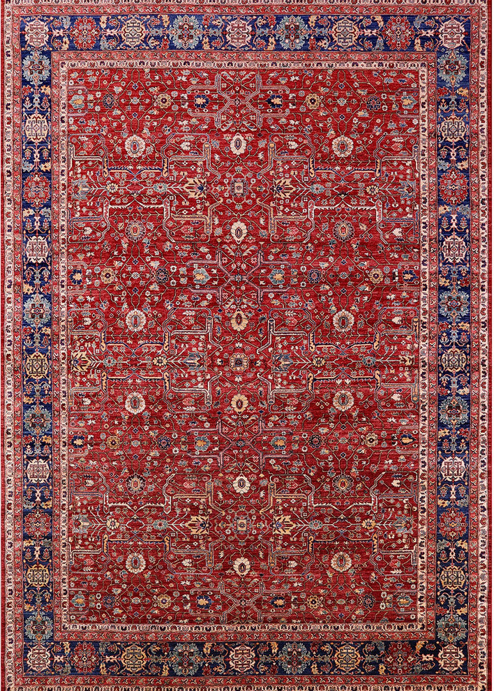 Ahgly Company Indoor Rectangle Mid-Century Modern Area Rugs, 2' x 5'