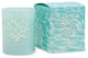 Blue Glass Icon Candle, Coral