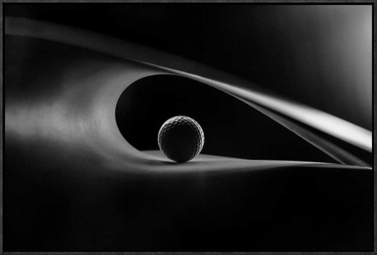 "Light And Shadows" Framed Canvas Giclee by Olavo Azevedo, 31x21"