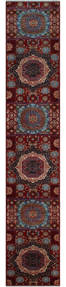 Aria Fine Chobi Bettie Red Runner