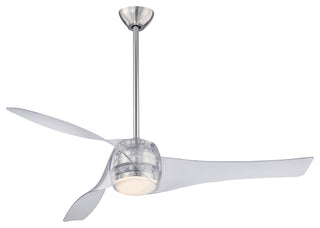 MinkaAire Artemis LED Artemis 58" 3 Blade LED Indoor Ceiling Fan - Translucent