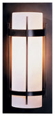 Hubbardton Forge 305893-1015 Banded Outdoor Sconce