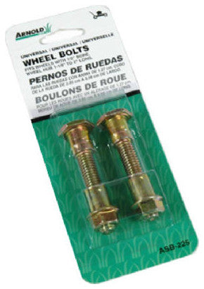 Arnold ASB-225 Universal Steel Wheel Bolts, 2-Pack
