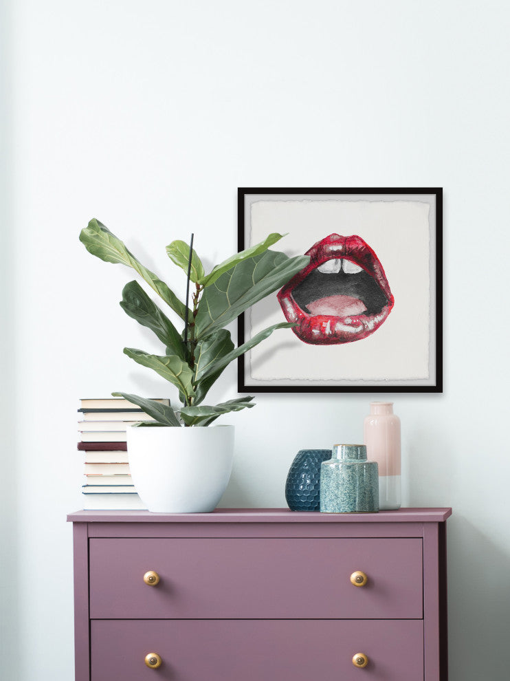 "Bittersweet" Framed Painting Print, 32x32