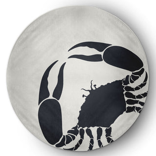 Crab Dip Nautical Chenille Rug