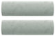 vidaXL Throw Pillows 2 Pcs Round Cylinder Bolster Pillow Light Gray Velvet