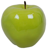 6" Shiny Large Centerpiece Apple,Green