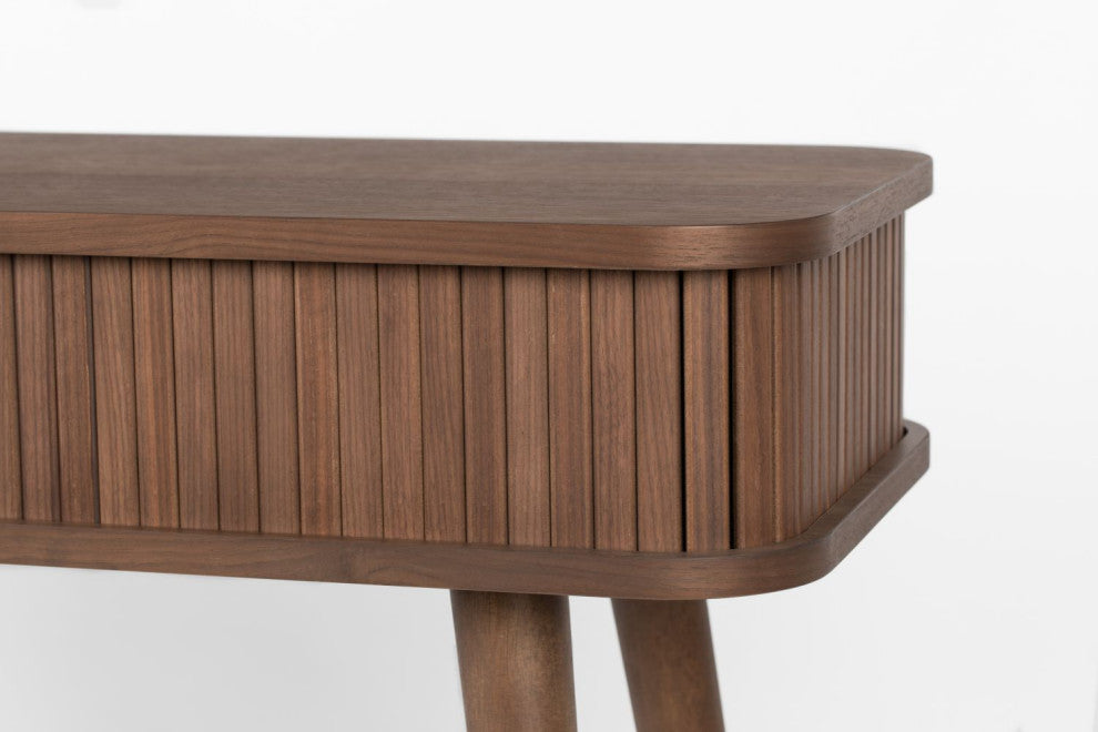 Walnut Wooden Console Table | Zuiver Barbier