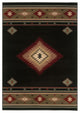 Oriental Weavers Hudson 087G1 Black RUG
