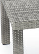 Cannes 5 Piece Sunbrella Outdoor Patio Love and Club Seating Set, Spa Blue