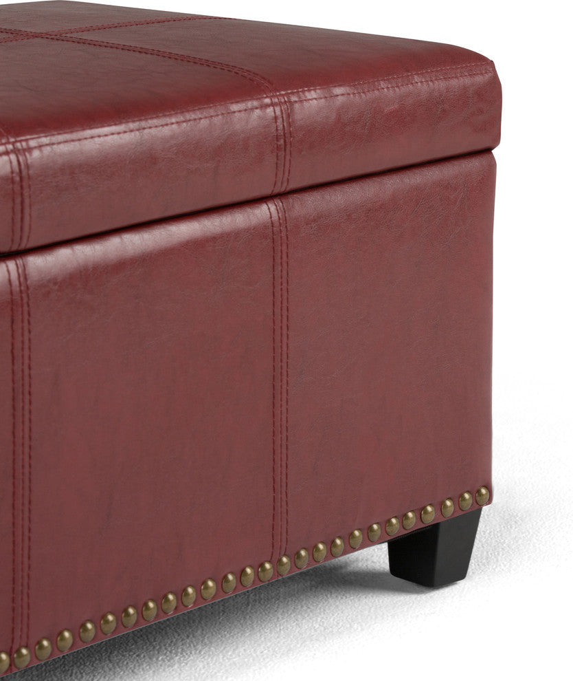 Kingsley Large Storage Ottoman