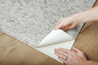 Hermosa Herringbone Gray Peel and Stick Wallpaper