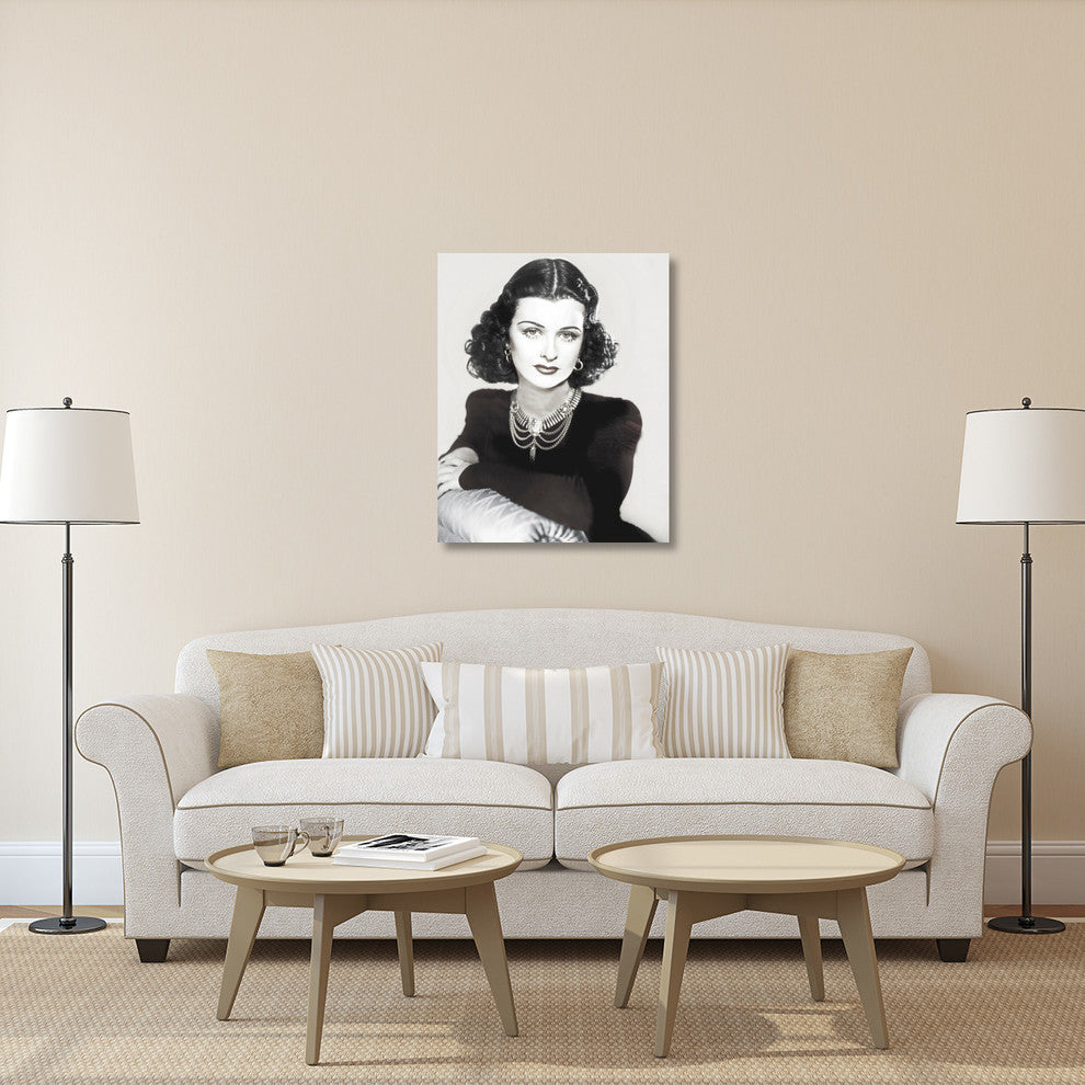 "Joan Bennett" Stretched Canvas Giclee by Hollywood Photo Archive, 32x40"