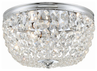 Nola 3-Light Polished Chrome Ceiling Mount