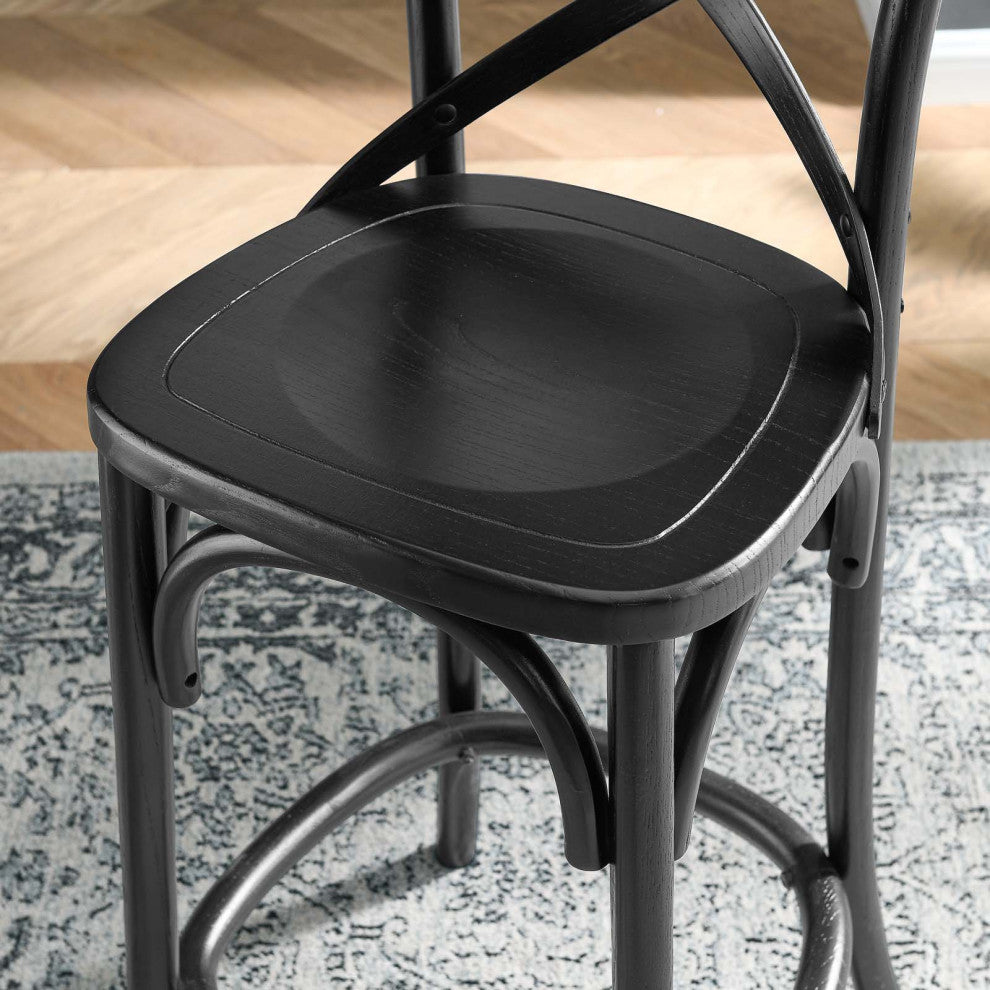 Gear Counter Stool, Black