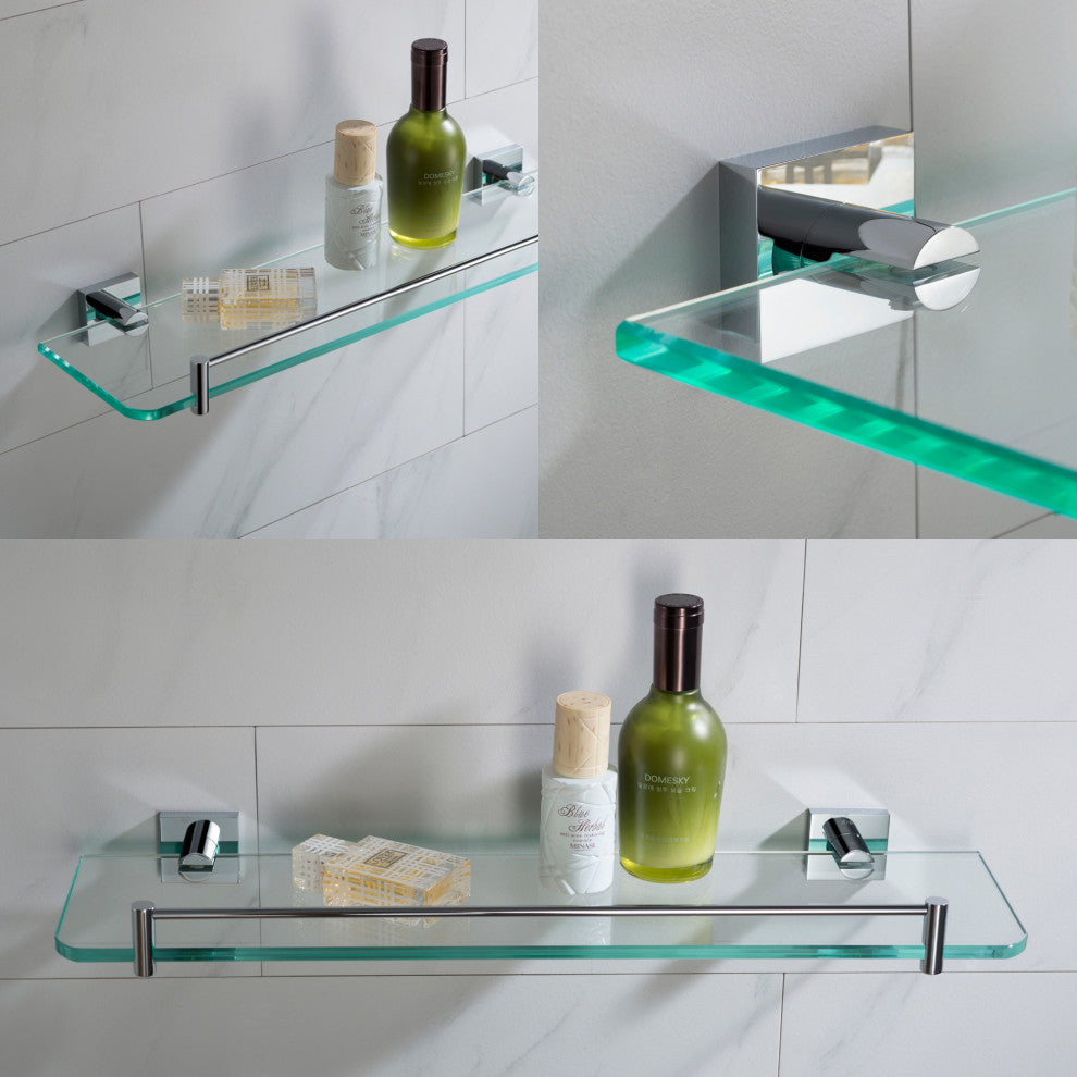 Ventus Bathroom Shelf, Chrome