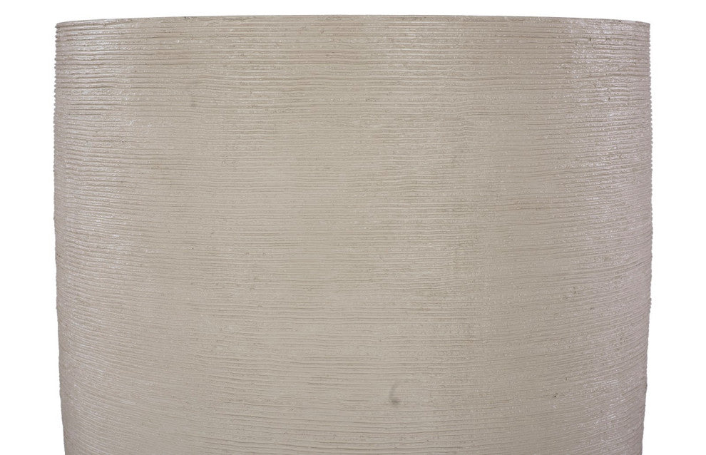 Flora Grande Planter, Cream