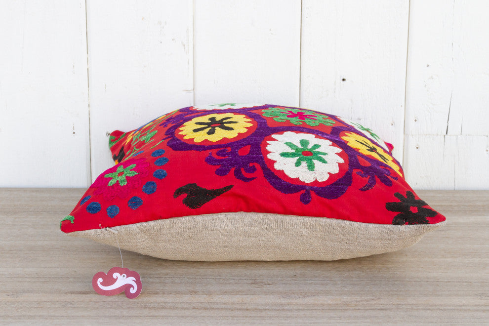 Veeda Vintage Suzani Square Pillow