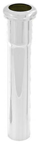 1.25" Od X 8" Slip Joint Extension Tube In Powder Coated White