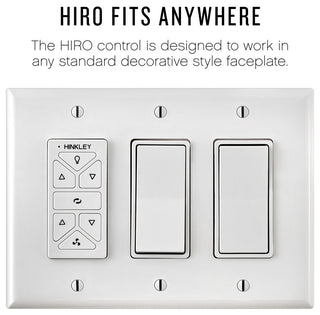 Hinkley Facet 52" Led Dual Mount Smart Fan, Matte White