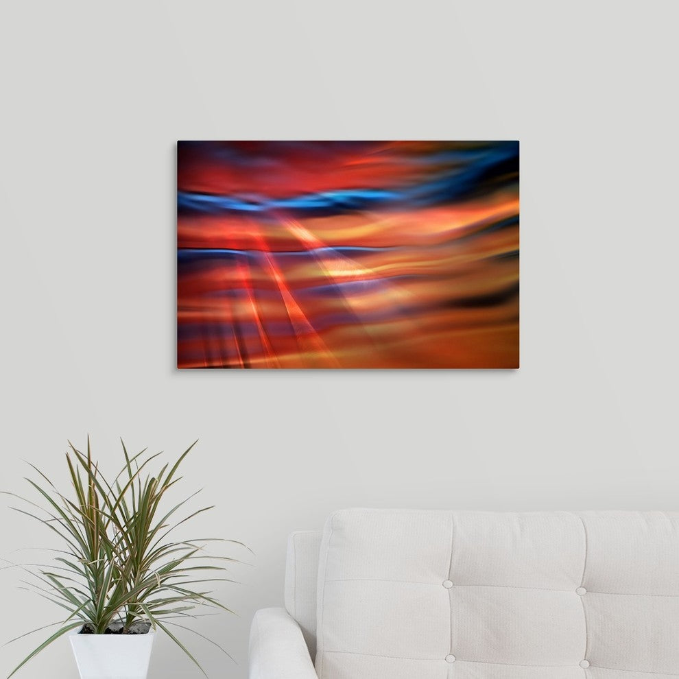 "Sunrise" Wrapped Canvas Art Print, 24"x16"x1.5"