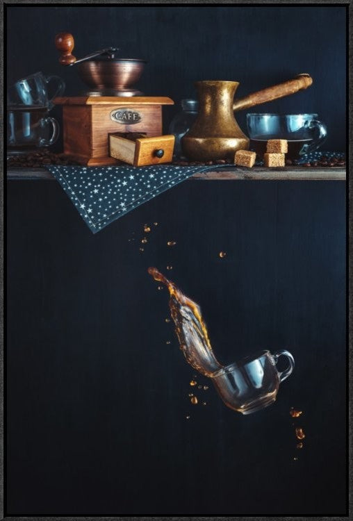 Coffee From The Top Shelf, 20"x30"