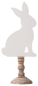 Easter Wooden Bunny Table Decor, Set of 2