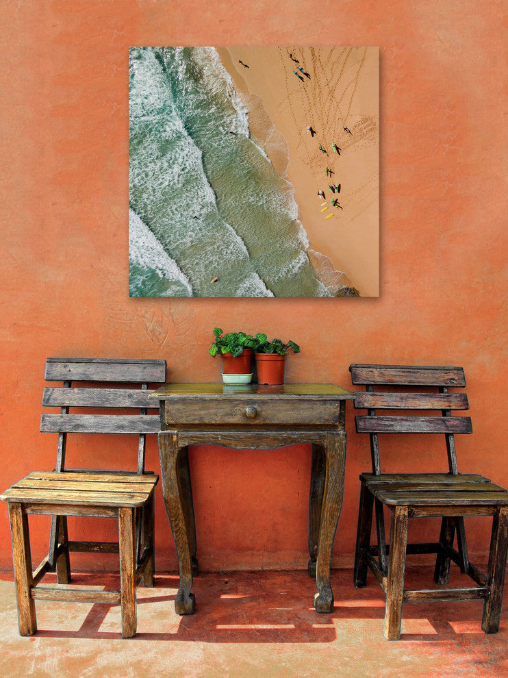 "Trails In The Sand" Print on Canvas by Karolis Janulis