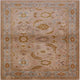 Ahgly Company Indoor Square Mid-Century Modern Area Rugs, 7' Square
