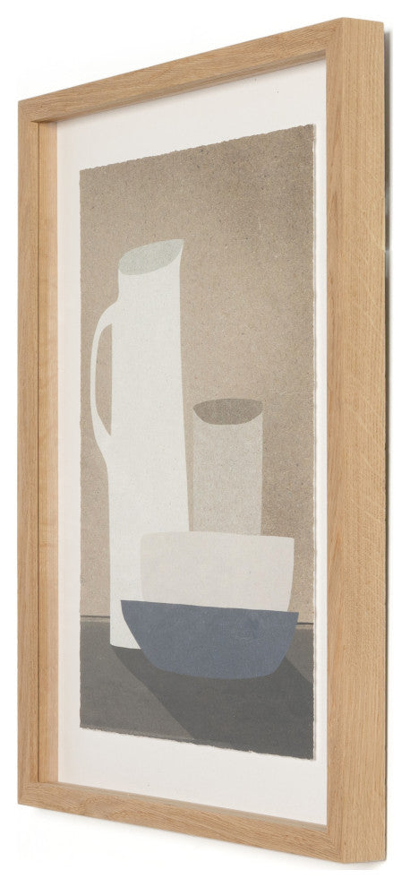 Jug And Bowls By Dan Hobday