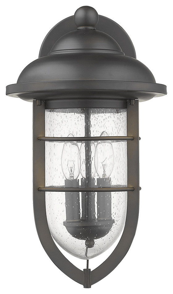 Dylan 3-Light Oil-Rubbed Bronze Wall Light
